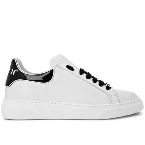 Philipp Plein Other - Philipp Plein Big Bang Runner White/Black Leather Sneakers
